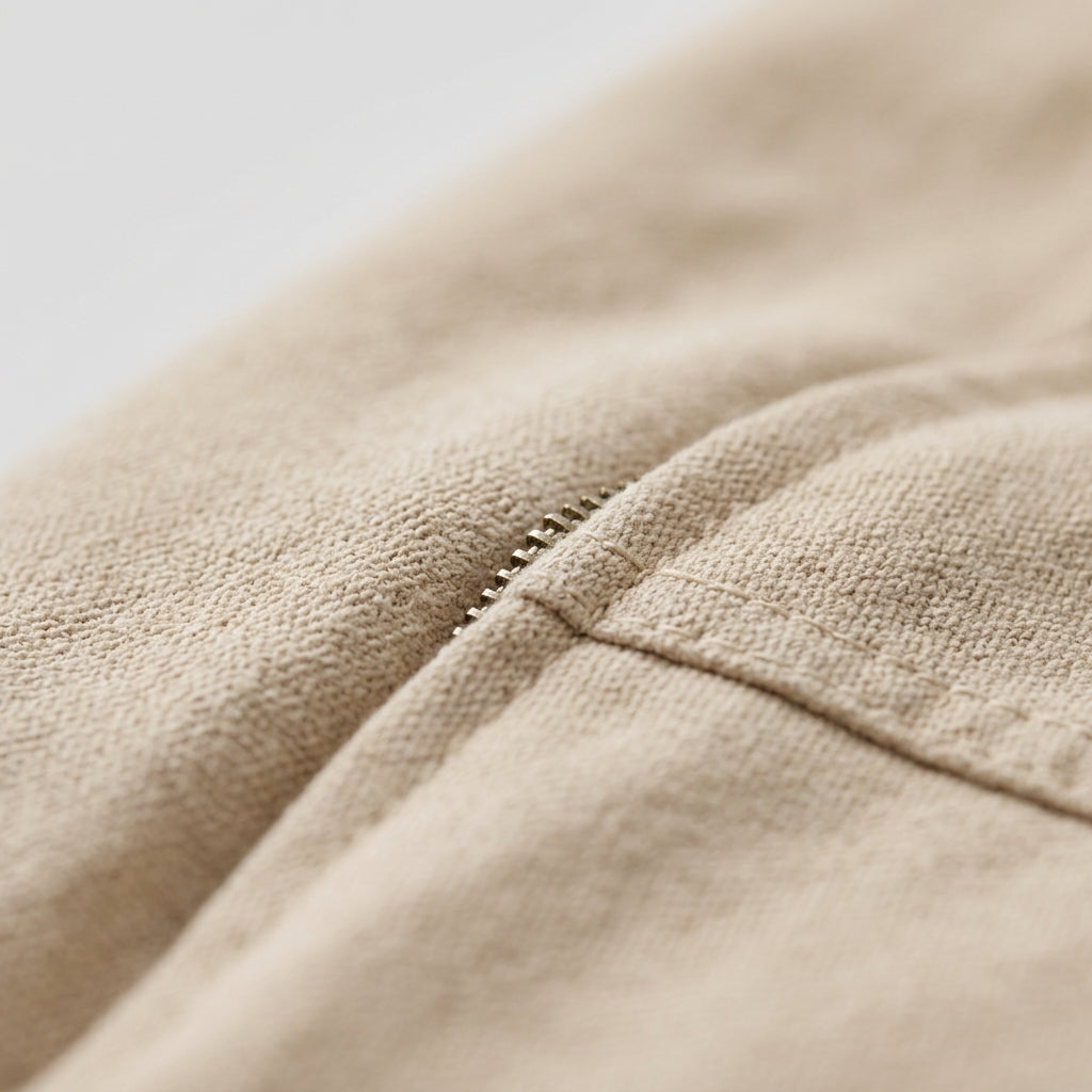 Beige Cotton Jacket