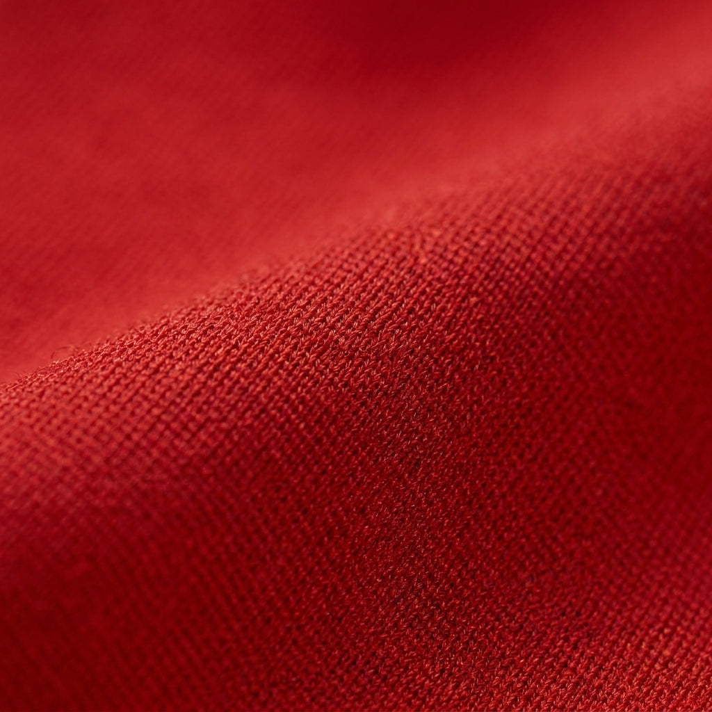 Red Polyester Blouse